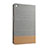 Funda de Cuero Cartera con Soporte L01 para Huawei MediaPad M2 10.1 FDR-A03L FDR-A01W Gris