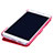 Funda de Cuero Cartera con Soporte L01 para Samsung Galaxy Note 3 N9000 Rojo