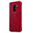 Funda de Cuero Cartera con Soporte L01 para Samsung Galaxy S9 Plus Rojo