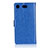 Funda de Cuero Cartera con Soporte L01 para Sony Xperia XZ1 Compact Azul