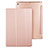 Funda de Cuero Cartera con Soporte L02 para Apple iPad Pro 10.5 Oro Rosa