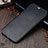 Funda de Cuero Cartera con Soporte L02 para Apple iPhone 7 Plus Negro