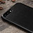 Funda de Cuero Cartera con Soporte L02 para Apple iPhone 7 Plus Negro