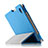 Funda de Cuero Cartera con Soporte L02 para Huawei MediaPad M5 8.4 SHT-AL09 SHT-W09 Azul