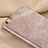 Funda de Cuero Cartera con Soporte L04 para Apple iPhone 6 Oro