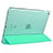 Funda de Cuero Cartera con Soporte L05 para Apple iPad Mini 4 Verde