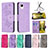 Funda de Cuero Cartera con Soporte Mariposa Carcasa B01F para Samsung Galaxy A23 5G SC-56C