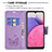 Funda de Cuero Cartera con Soporte Mariposa Carcasa B01F para Samsung Galaxy A33 5G