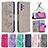 Funda de Cuero Cartera con Soporte Mariposa Carcasa B01F para Samsung Galaxy A33 5G