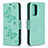 Funda de Cuero Cartera con Soporte Mariposa Carcasa B01F para Samsung Galaxy A52 4G