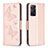 Funda de Cuero Cartera con Soporte Mariposa Carcasa B01F para Xiaomi Redmi Note 11 Pro 4G