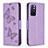 Funda de Cuero Cartera con Soporte Mariposa Carcasa B01F para Xiaomi Redmi Note 11T 5G