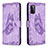 Funda de Cuero Cartera con Soporte Mariposa Carcasa B02F para Samsung Galaxy A41