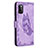 Funda de Cuero Cartera con Soporte Mariposa Carcasa B02F para Samsung Galaxy A41