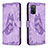 Funda de Cuero Cartera con Soporte Mariposa Carcasa B02F para Samsung Galaxy F02S SM-E025F