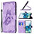 Funda de Cuero Cartera con Soporte Mariposa Carcasa B02F para Samsung Galaxy S20 Plus 5G