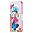 Funda de Cuero Cartera con Soporte Mariposa Carcasa L03 para Apple iPhone 13 Pro Max Rosa