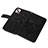 Funda de Cuero Cartera con Soporte Mariposa Carcasa L10 para Apple iPhone 14 Plus Negro