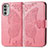 Funda de Cuero Cartera con Soporte Mariposa Carcasa para Motorola Moto G52j 5G