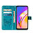 Funda de Cuero Cartera con Soporte Mariposa Carcasa Y01B para Oppo F19 Pro+ Plus 5G