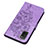 Funda de Cuero Cartera con Soporte Mariposa Carcasa Y01B para Samsung Galaxy F02S SM-E025F