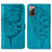 Funda de Cuero Cartera con Soporte Mariposa Carcasa Y01B para Samsung Galaxy Note 20 5G