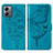 Funda de Cuero Cartera con Soporte Mariposa Carcasa YB1 para Motorola Moto G14