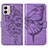 Funda de Cuero Cartera con Soporte Mariposa Carcasa YB1 para Motorola Moto G53 5G