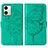 Funda de Cuero Cartera con Soporte Mariposa Carcasa YB1 para Motorola Moto G54 5G