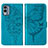 Funda de Cuero Cartera con Soporte Mariposa Carcasa YB1 para Nokia X30 5G