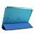 Funda de Cuero Cartera con Soporte para Apple iPad Air Azul