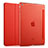 Funda de Cuero Cartera con Soporte para Apple iPad Mini 3 Rojo