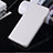 Funda de Cuero Cartera con Soporte para Apple iPhone 6S Plus Blanco