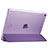 Funda de Cuero Cartera con Soporte para Apple New iPad Pro 9.7 (2017) Morado