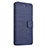 Funda de Cuero Cartera con Soporte para Huawei Enjoy 7 Azul