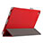 Funda de Cuero Cartera con Soporte para Huawei MediaPad M2 10.1 FDR-A03L FDR-A01W Rojo