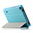 Funda de Cuero Cartera con Soporte para Huawei MediaPad T3 7.0 BG2-W09 BG2-WXX Azul Cielo