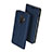 Funda de Cuero Cartera con Soporte para Samsung Galaxy A6 Plus Azul