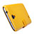 Funda de Cuero Cartera con Soporte para Samsung Galaxy Mega 6.3 i9200 i9205 Amarillo