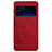 Funda de Cuero Cartera con Soporte para Xiaomi Mi 5 Rojo