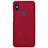 Funda de Cuero Cartera con Soporte para Xiaomi Mi 6X Rojo