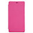 Funda de Cuero Cartera con Soporte para Xiaomi Redmi Note 3 Rosa Roja