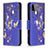 Funda de Cuero Cartera con Soporte Patron de Moda Carcasa B03F para Samsung Galaxy F42 5G