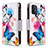 Funda de Cuero Cartera con Soporte Patron de Moda Carcasa B04F para Samsung Galaxy M80S