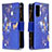 Funda de Cuero Cartera con Soporte Patron de Moda Carcasa B04F para Samsung Galaxy S20 Lite 5G