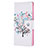 Funda de Cuero Cartera con Soporte Patron de Moda Carcasa B04F para Samsung Galaxy S22 Ultra 5G