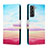 Funda de Cuero Cartera con Soporte Patron de Moda Carcasa H02X para Samsung Galaxy S22 5G