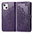 Funda de Cuero Cartera con Soporte Patron de Moda Carcasa H05 para Apple iPhone 13