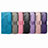 Funda de Cuero Cartera con Soporte Patron de Moda Carcasa H07 para Apple iPhone 13 Mini