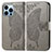 Funda de Cuero Cartera con Soporte Patron de Moda Carcasa H07 para Apple iPhone 13 Pro Max